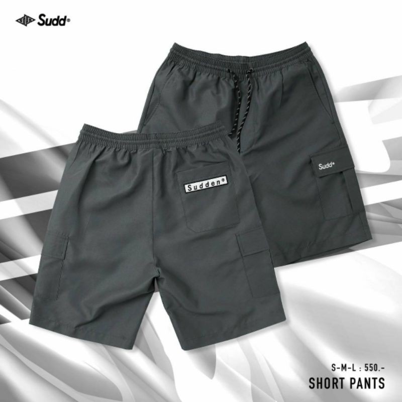 sudd-กางเกงขาสั้น-รุ่น-sudd-shorts-สีเทาเข้ม