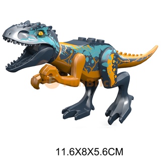 [FunBrick] บล็อกตัวต่อ โมเดลไดโนเสาร์ Jurassic World Ferocious Tyrannosaurus Rex ของเล่น ของที่ระลึก สําหรับเด็ก