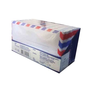 คิวบิซ ซองผนึกแห้งธงชาติ 70 แกรม 200 ซอง101356Q-BIZ Dry Envelopes 70 Gsm. 200Pcs/Pack