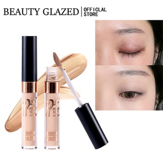 BEAUTY GLAZED คอนซีลเลอร์กันน้ำ Full Coverage Matte Smooth ปกปิดรอยคล้ำรอยแผลเป็นสิวแต่งหน้า