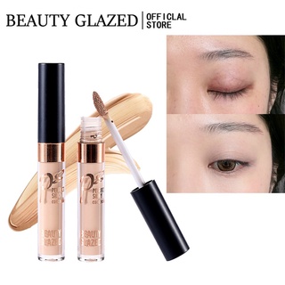 BEAUTY GLAZED คอนซีลเลอร์กันน้ำ Full Coverage Matte Smooth ปกปิดรอยคล้ำรอยแผลเป็นสิวแต่งหน้า