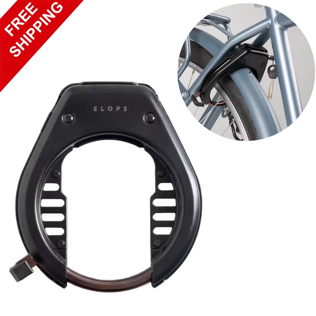 ที่ล็อคเฟรมรุ่น ล็อคจักรยาน Bike Frame Lock Bicycle Fixed Mounted Rear