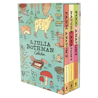 หนังสือภาษาอังกฤษ The Julia Rothman Collection: Farm Anatomy, Nature Anatomy, and Food Anatomy