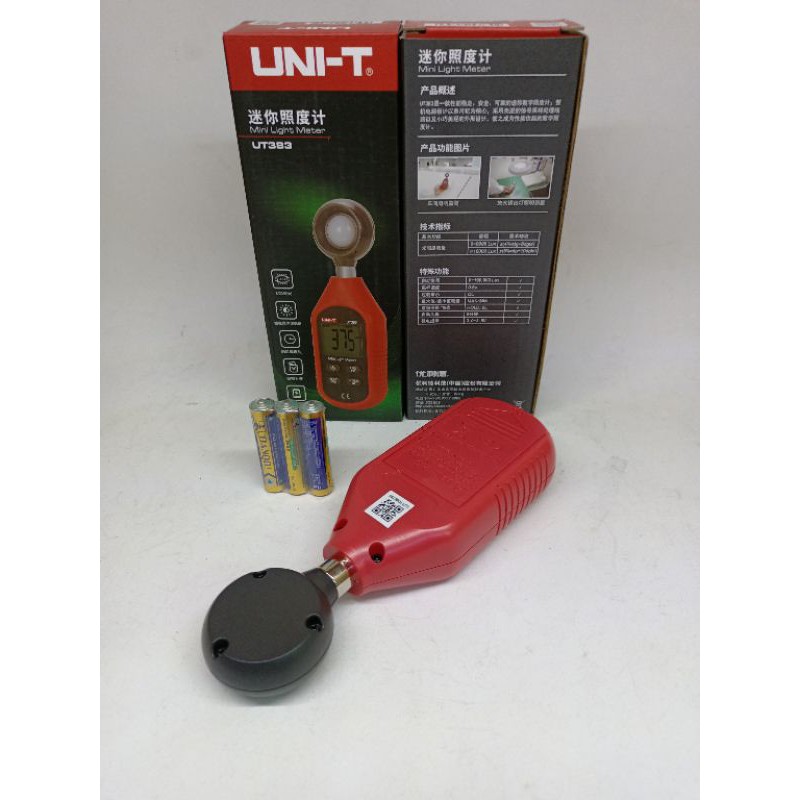 uni-t-ut383-mini-light-meter-lux-meter-digital-เครื่องวัดมิเตอร์ขนาดเล็ก-มัลติมิเตอร์วัดแสงขนาดเล็ก