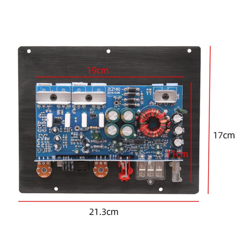 บอร์ดขยายเสียงซับวูฟเฟอร์-12v-1500w-diy-สําหรับเครื่องเล่นรถยนต์