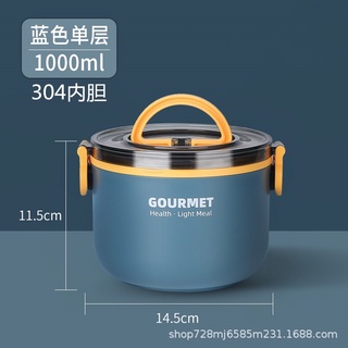 กล่องข้าว เข้าไมโครเวฟได้ ขนาดบรรจุ 1000ml (GOURMET-1000ml )