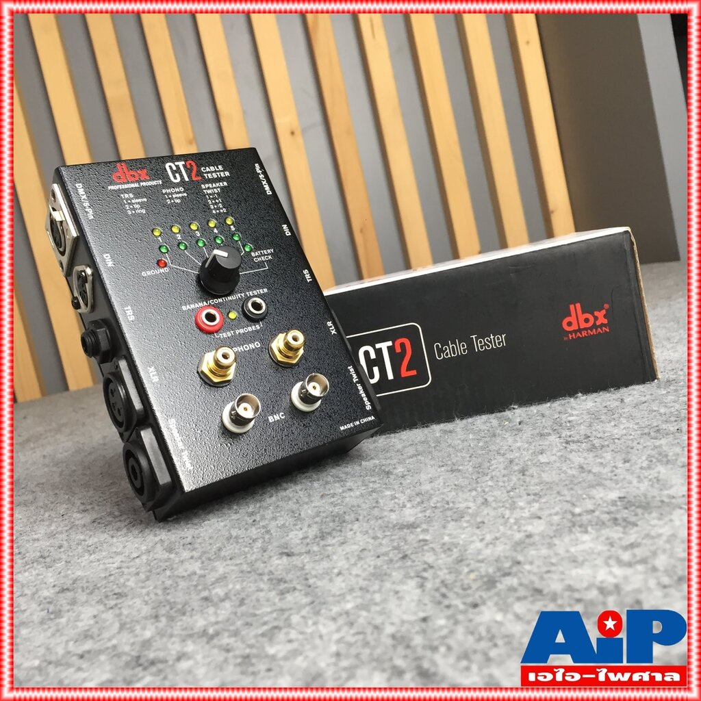 dbx-ct2-cable-tester-ดีบีเอ๊กส์-ct-2-เครื่องเช็คสายสัญญาณ-เครื่องเช็คสาย-เครื่องวัดสาย-เครื่องเช็ค-สายสัญญาณ-เอไอ