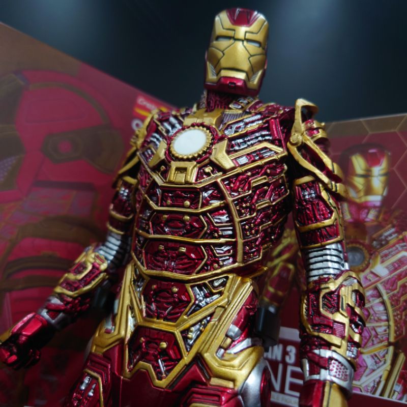 พร้อมส่ง-โมเดล-ironman-mark-41-ขนาด-1-6-หรือ-30-cm-งาน-crazy-toys-ตัวใหญ่-สวยมากๆ-ราคาถูก