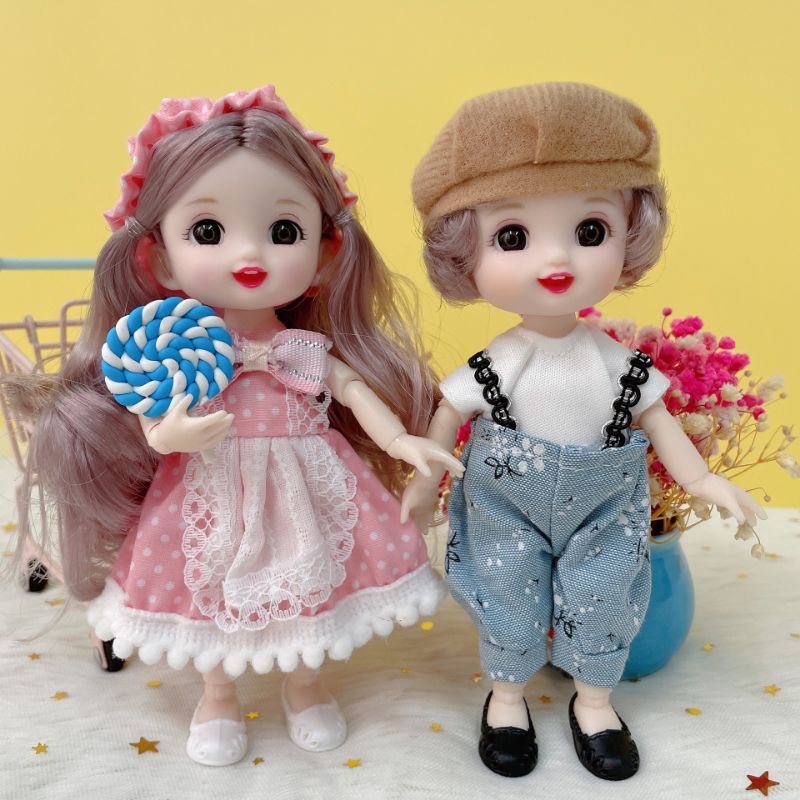 ภาพสินค้าพร้อมส่ง ตุ๊กตาสูง16ซม. ตุ๊กตาของเล่น บาโบบี่16ซม. มี50แบบตุ๊กตาน่ารัก ของเล่นเด็ก ของฝาก จากร้าน sommarudee บน Shopee ภาพที่ 2