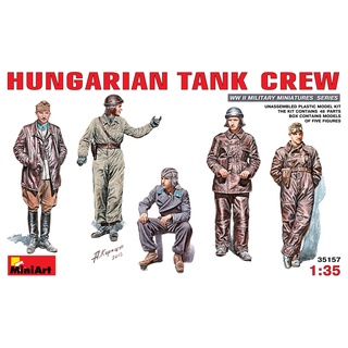 โมเดลประกอบ MiniArt 1/35 MI35157 HUNGARIAN TANK CREW