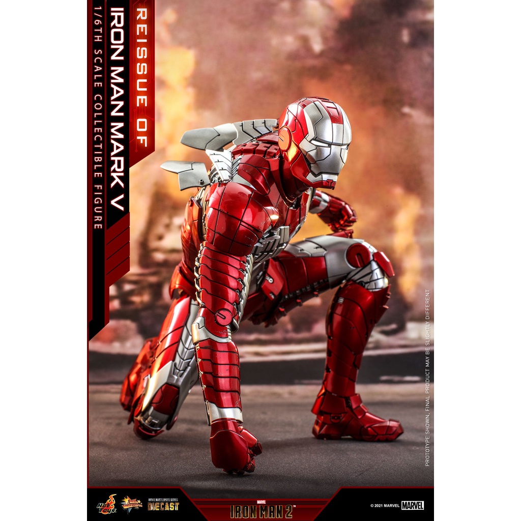 ฟิกเกอร์-โมเดล-ของสะสม-hot-toys-mms400d18-1-6-iron-man-2-iron-man-mark-v-reissue