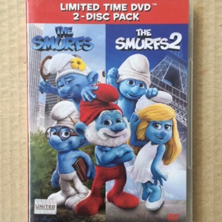 The Smurfs 1-2 (DVD 2 disc)/เสมิร์ฟ 1-2 (ดีวีดี 2 แผ่น 2 ภาษา)