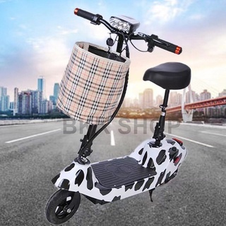 (ใหม่) สกู๊ตเตอร์ไฟฟ้า Electric Scooter 24V ไฟหน้า LED จักรยานไฟฟ้า สกูดเตอร์ไฟฟ้า E-Scooter มอเตอร์ 350W