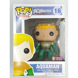 Funko Pop DC Universe - Aquaman #16 (กล่องมีตำหนินิดหน่อย)