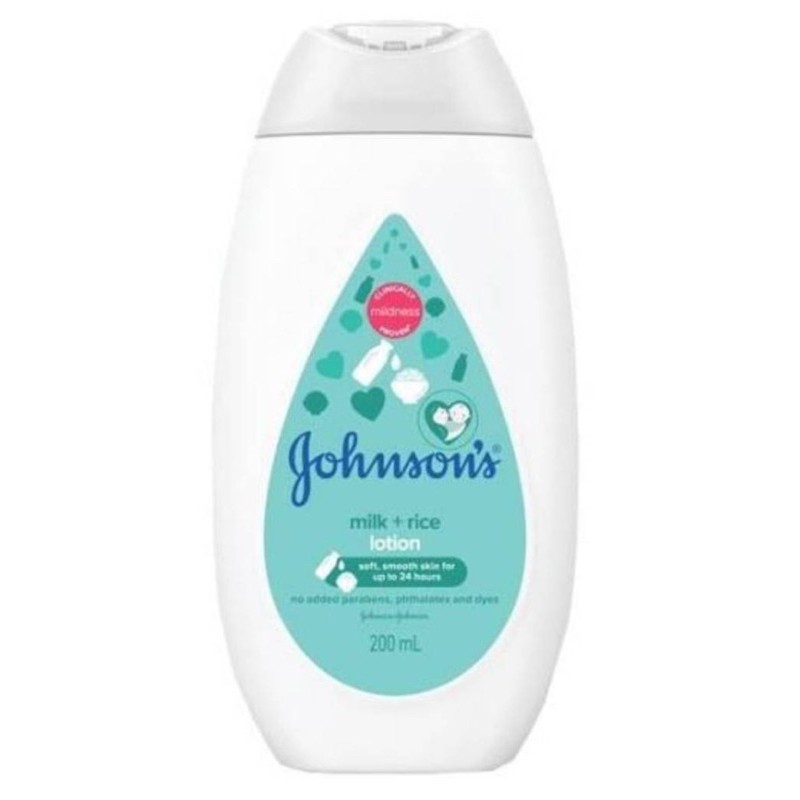 johnsons-baby-จอห์นสันเบบี้โลชั่น-และมิลค์-ไรซ์ขนาด-200-ml-แพ็ค1ขวด