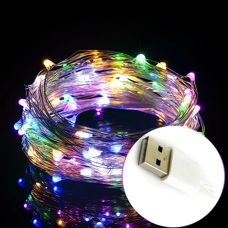 3m-สายไฟ-led-5-v-usb-1-ม-2-ม-3-ม-5-ม-10-ม-กันน้ําสําหรับตกแต่ง