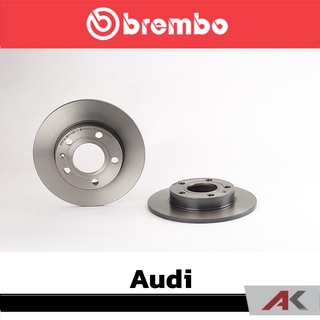 จานเบรก Brembo Audi A4 1.8T หลัง เบรคเบรมโบ้ รหัสสินค้า 08 9136 11 (ราคาต่อ 1 ข้าง)