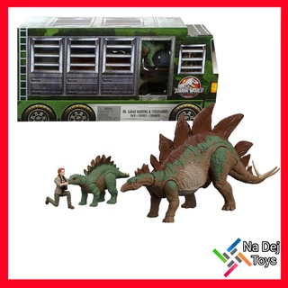 Mattel Jurassic World Legacy Collection Sarah &amp; Stegasaurus Pack จูราสสิค เวิร์ลด์ เลกาซี่ คอเลคชั่น ซาราห์ &amp; สเตโกซอรัส