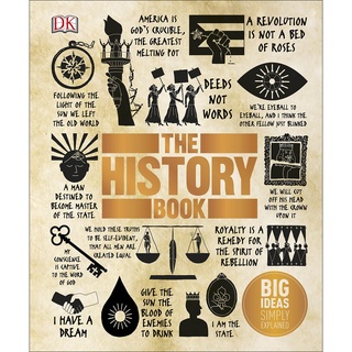 The History Book : Big Ideas Simply Explained Hardback Big Ideas English