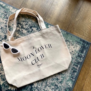 Moon Lover Club - Calico Canvas Bag