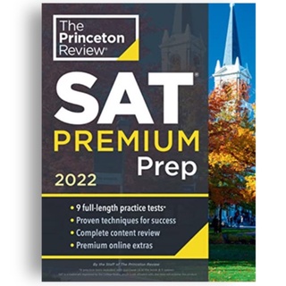 (C221) 9780525570448 THE PRINCETON REVIEW SAT PREMIUM PREP, 2022: 9 PRACTICE TESTS + REVIEW &amp; TECHNIQUES + ONLINE TOOLS
