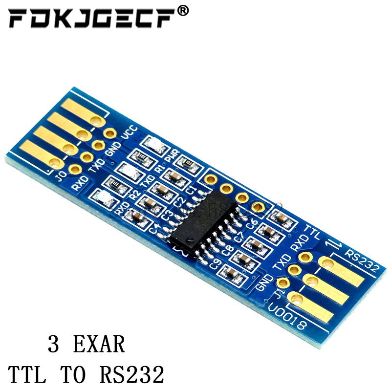 โมดูลสายแปรง-rs232-sp3232-ttl-เป็น-rs232-rs232-เป็น-ttl