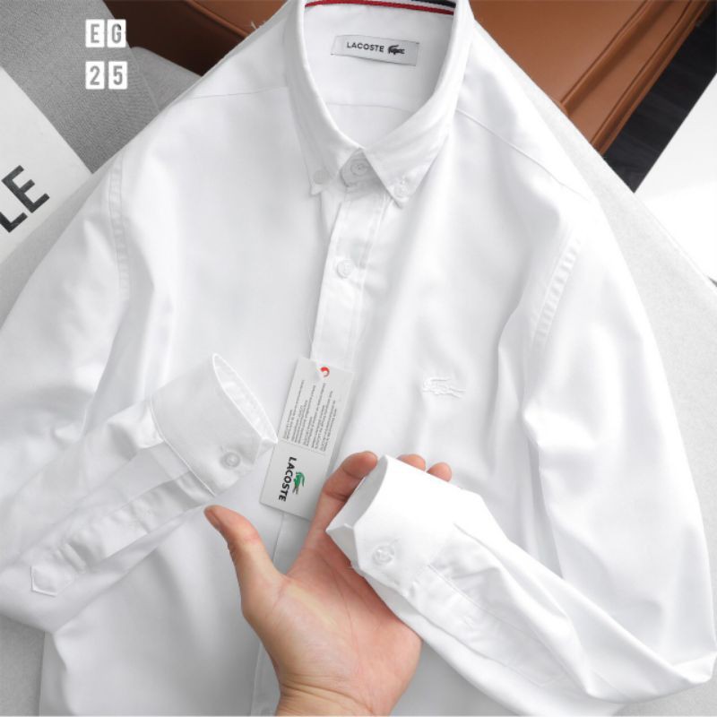 lc-lacoste-เสื้อเชิ้ตแขนยาวแบรนด์-ราคารวมค่าจัดส่งค่ะ