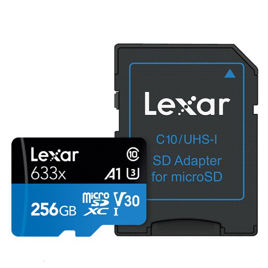 ภาพสินค้าLexar 256GB Micro SDXC 633x with SD Adapter จากร้าน legendthailand บน Shopee ภาพที่ 1