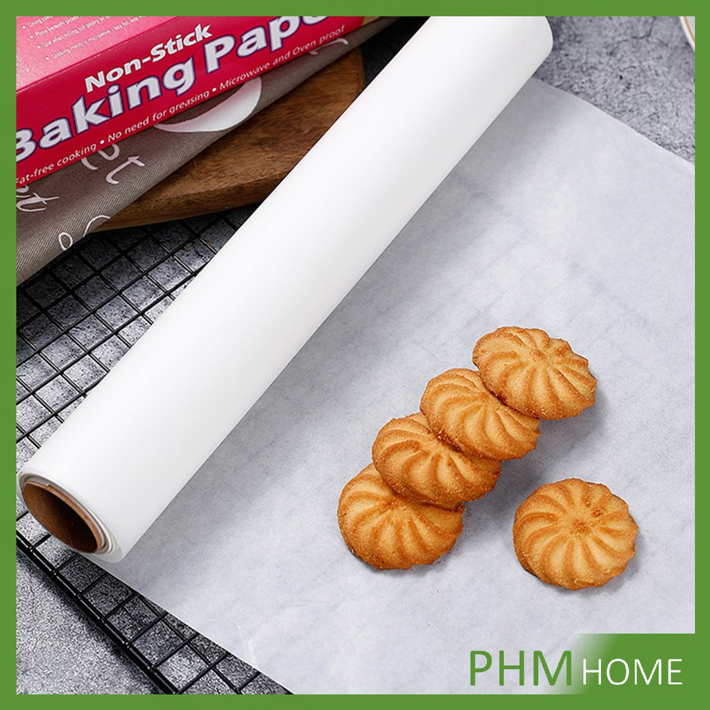 ภาพสินค้ากระดาษไขรองอบ แบบ 5 เมตร และ10 เมตร กระดาษไขรองอบ คุณภาพดี กระดาษรองอบ Baking paper จากร้าน t0804021371 บน Shopee ภาพที่ 2