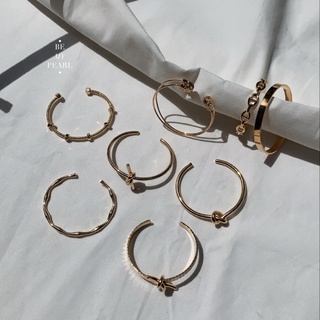 ภาพหน้าปกสินค้าGold Bracelet I กำไลชุบทองคำขาว ไม่ลอก ไม่ดำ ที่เกี่ยวข้อง