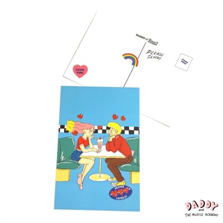 DADDY | Love expresses Postcard โปสการ์ดลายน่ารัก