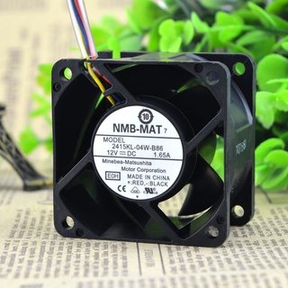 พัดลมระบายความร้อน Nmb 6038 DC12V 1.65A 2415KL-04W-B86 PWM ขนาด 6 ซม.