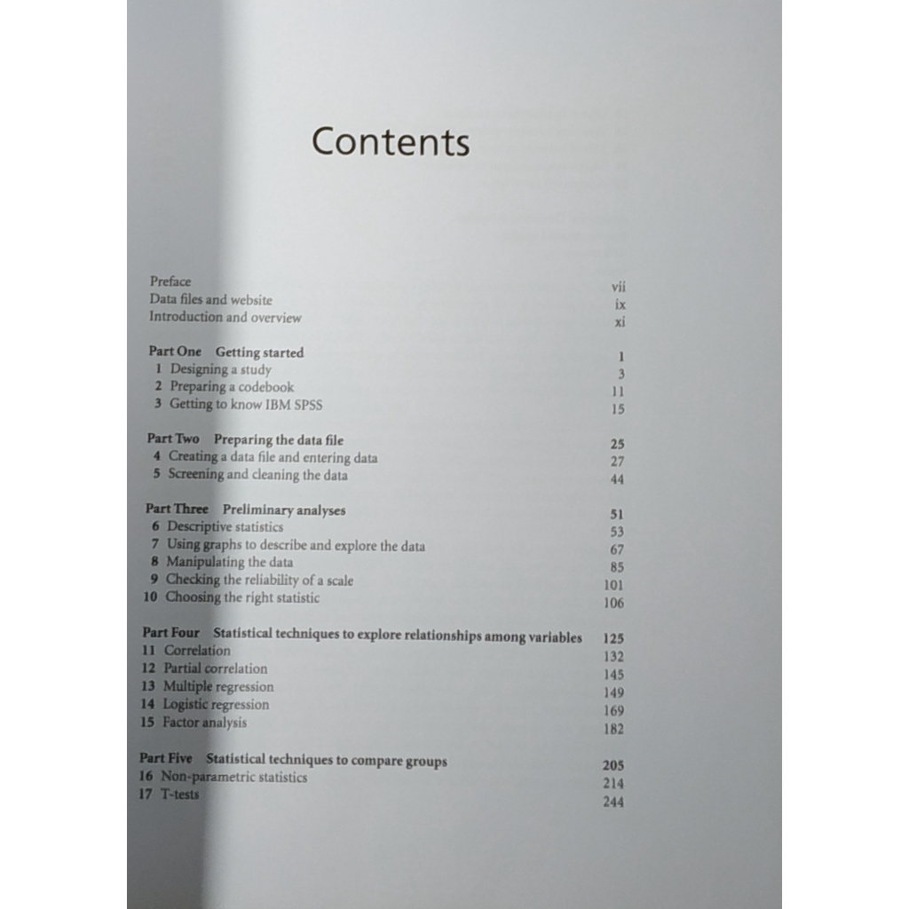 หนังสือ-โปรแกรมคอมพิวเตอร์เพื่อวิเคราะห์ธุรกิจ-ภาษาอังกฤษ-spss-survival-manual-352page