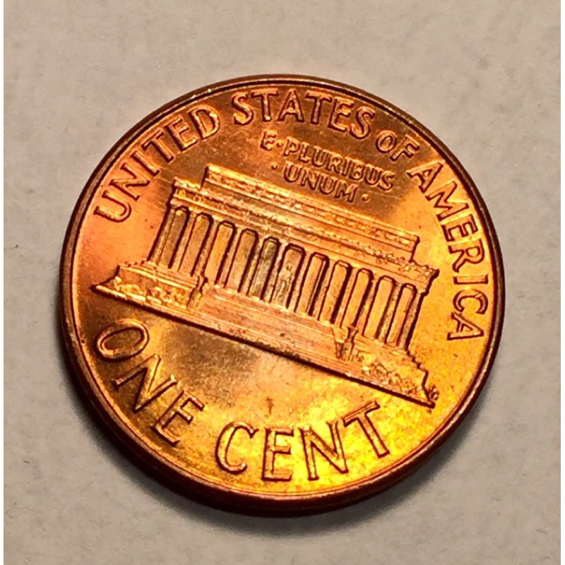 เหรียญus-lincoln-memorial-cent-ปี1963-2508