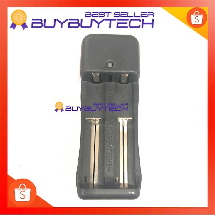 buybuytech-9900mah-ถ่านชาร์จ-แท่นชาร์ต-ถ่านชาร์ต-18650-ultrafire-3-7v-9900mah-เเท่นชาร์จ-usb