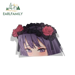 Earlfamily สติกเกอร์กันแดด ลายการ์ตูน My Dress-Up Darling Kitagawa Marin ขนาด 13 ซม. x 8.3 ซม. สําหรับตกแต่งรถยนต์