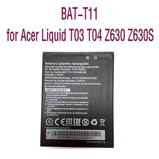 คุณภาพสูง 4000 mAh BAT-T11 แบตเตอรี่สำหรับ Acer Liquid T03 T04 Z630 Z630S โทรศัพท์มือถือ