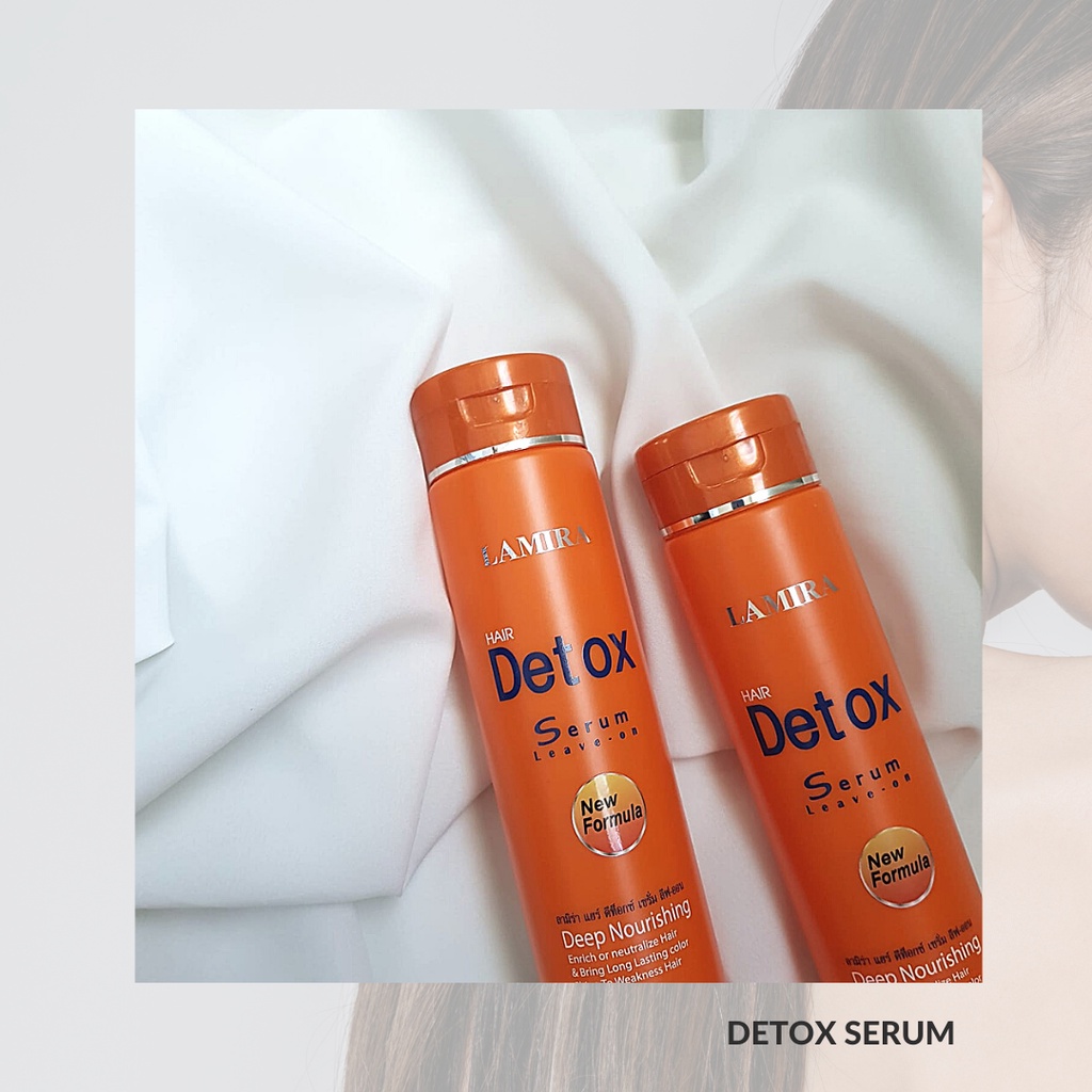 ภาพหน้าปกสินค้าLamira Detox Serum วิตามินบำรุงเส้นผม จากร้าน lamiraproducts บน Shopee