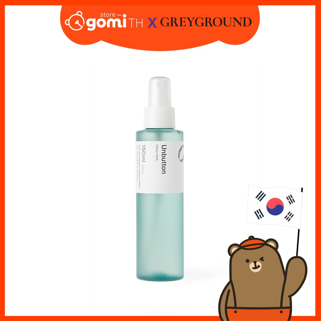 รูปภาพสินค้าแรกของGreyground Body spray น้ำหอมผู้ชายเกาหลี ‍🦰 กลิ่น Unbutton กลิ่นแมนๆ สปอร์ต