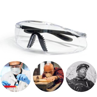 สินค้า ✨ แว่นตานิรภัย เซฟตี้ แว่นช่าง กันสะเก็ด ✨ ฝึกยิงปืน กันฝุ่น ละออง กันลม ✨ Safety goggle ขอบยางนุ่ม กระชับหน้า