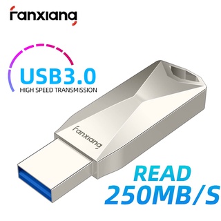 ภาพหน้าปกสินค้าFanxiang แฟลชไดรฟ์ USB 3.0 250MB/S ความเร็วสูง 32G 64GB 128GB 256GB สําหรับรถยนต์ PC แล็ปท็อป ที่เกี่ยวข้อง