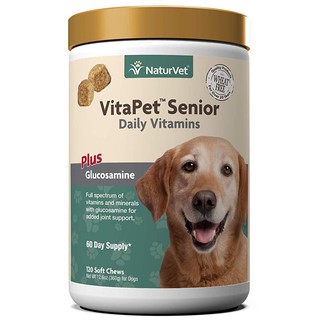 ภาพหน้าปกสินค้าVitaPet Senior Dog อาหารเสริมบำรุงสุนัขแก่ ทุกส่วน สมอง ข้อกระดูก ข้อต่อ สายตา ระบบประสาท ขนผิวหนัง เสริมภูมิ ที่เกี่ยวข้อง