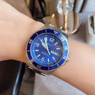 FOSSIL FS5591 ของแท้ กล่องเหล็ก