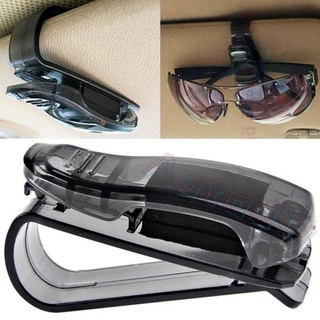 1 ชิ้น รถ คลิปแว่นตากันแดด ใส สีดํา รถยนต์ แว่นตากันแดด ที่เก็บคลิป ที่บังแดด อุปกรณ์เสริมในรถยนต์