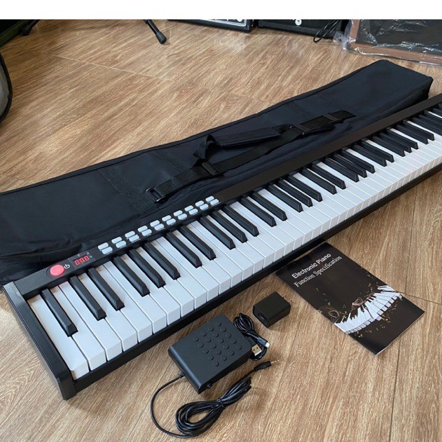เปียโนไฟฟ้า รุ่น P88 BT ขนาด 88 คีย์ อุปกรณ์ครบชุด รองรับบลูทูธ [ฟรี