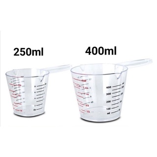 แก้วตวงพลาสติกทนความร้อน250mlและ400 ml