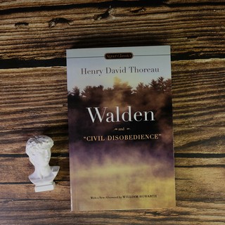 【หนังสือภาษาอังกฤษ】Walden and Civil Disobedience Literary Novel English Version