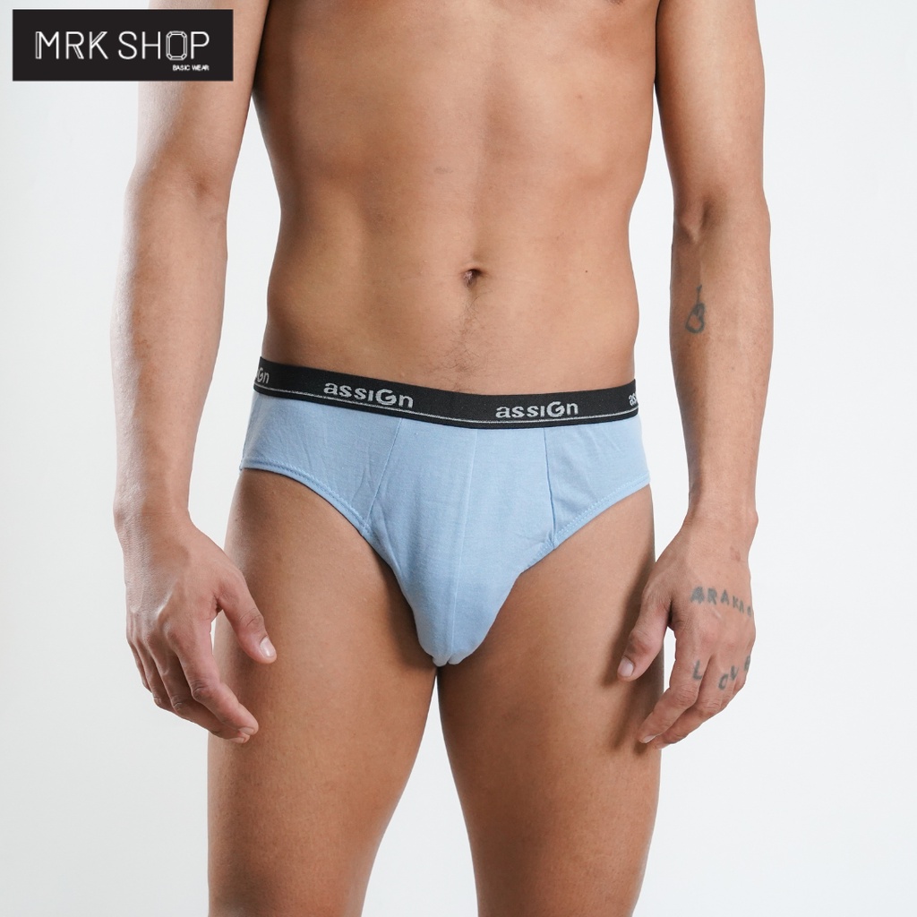 ภาพสินค้า[MRK Lite] กางเกงในชาย ยางโชว์ สีคลาสสิค รุ่น 901 [S, M, L, XL, 2XL] จากร้าน mrkshop บน Shopee ภาพที่ 3