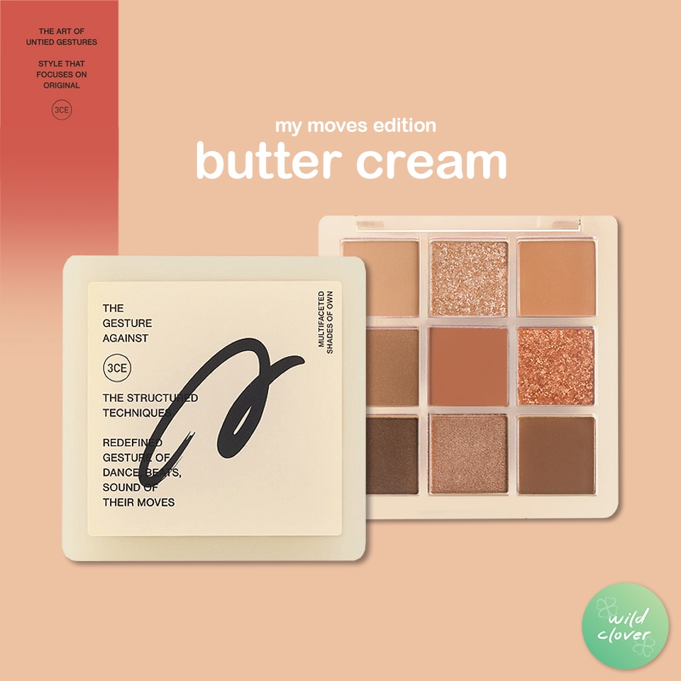 🍀 3CE แท้สแกนได้ exp.20252026 eyeshadow palette multi eye color new