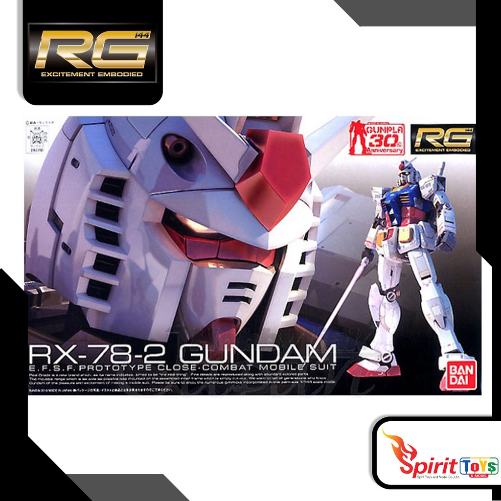 พร้อมส่ง 19/4/2024 RG 1/144 RX-78-2 Gundam (615947) | Shopee Thailand